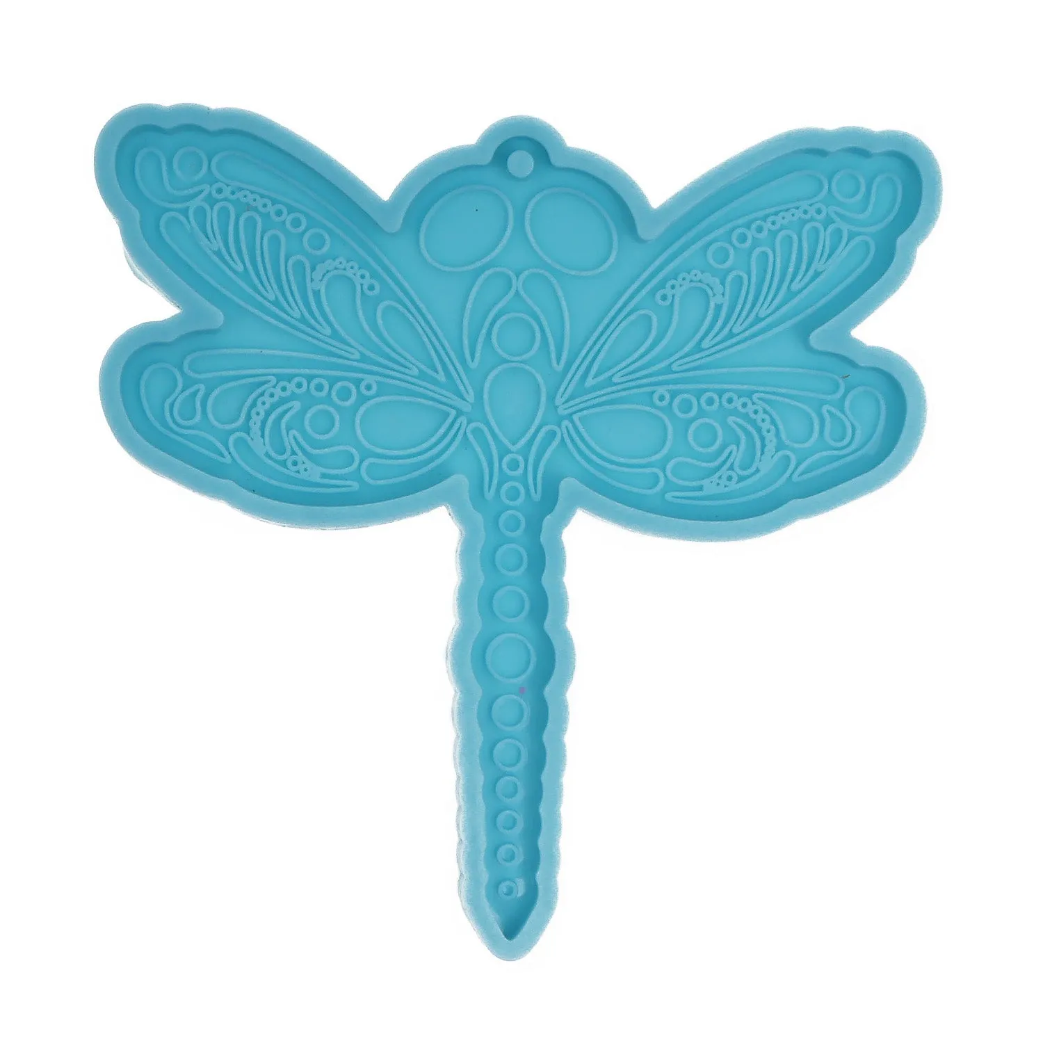 1 piece Silicone Dragonfly Mold Keychain Mold Resin Epoxy Mold For Keychain 103859