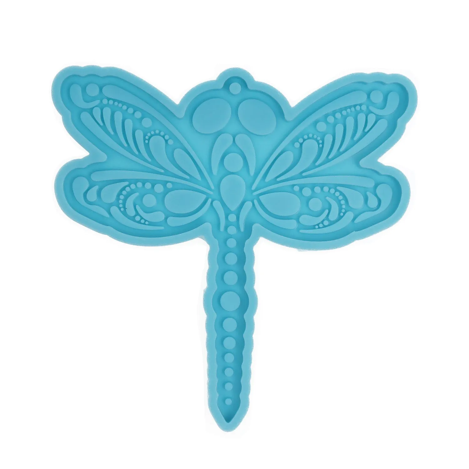 1 piece Silicone Dragonfly Mold Keychain Mold Resin Epoxy Mold For Keychain 103859