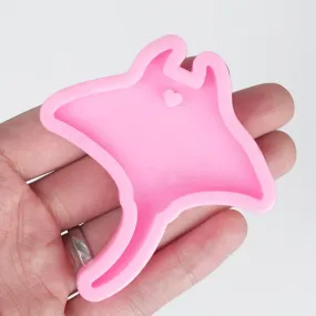 1 piece Thornback Stingray Keychain Mold Silicone Fish Mold For Resin Jewelry Making 10337850