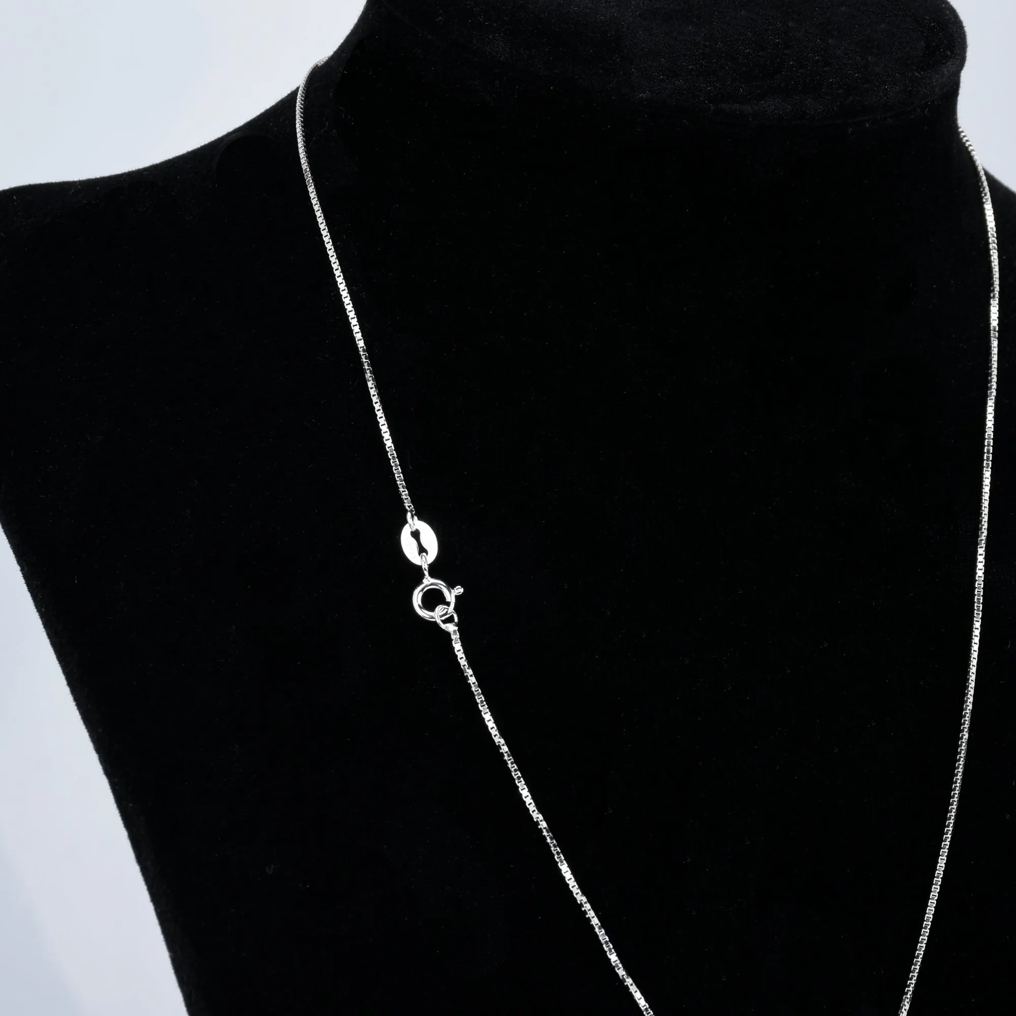 18 Sterling Silver Necklace Chain 925 Silver Chain Necklace Thin Chain Finished Chain Necklace Silver Jewelry 1pcs 102937