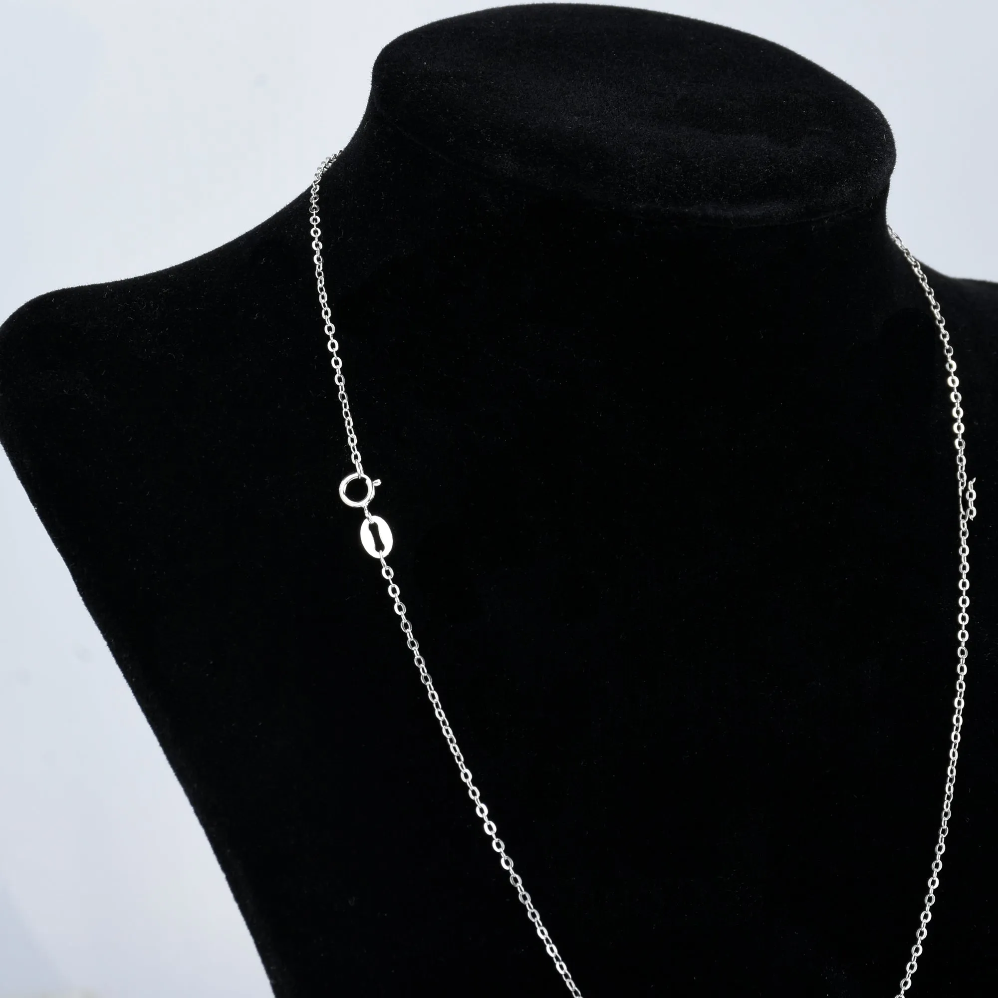 18 Sterling Silver Necklace Chain 925 Silver Chain Necklace Thin Chain Finished Chain Necklace Silver Jewelry 1pcs 102937