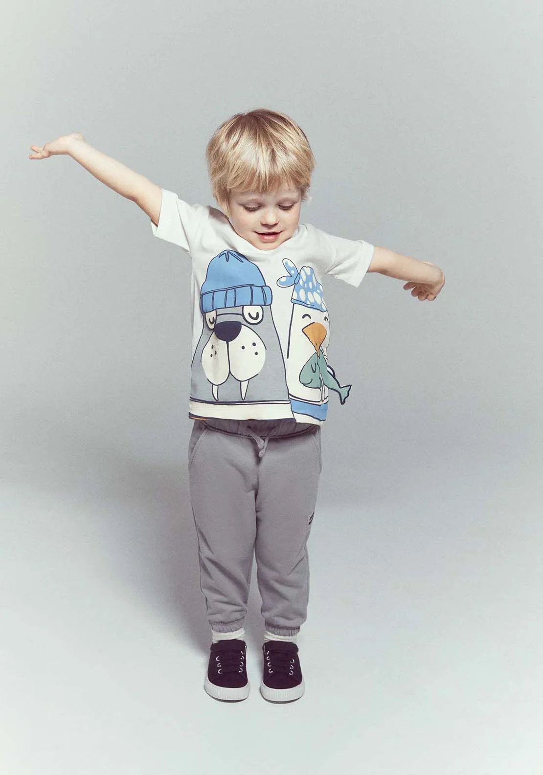 3D Finn T-Shirt - Cream