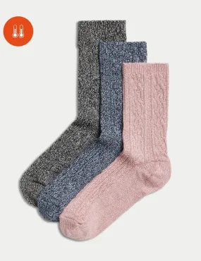 3pk Sumptuously Soft� Thermal Socks