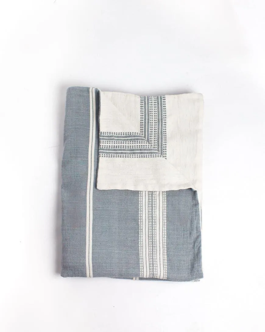 Aden Cotton Reversible Baby Blanket