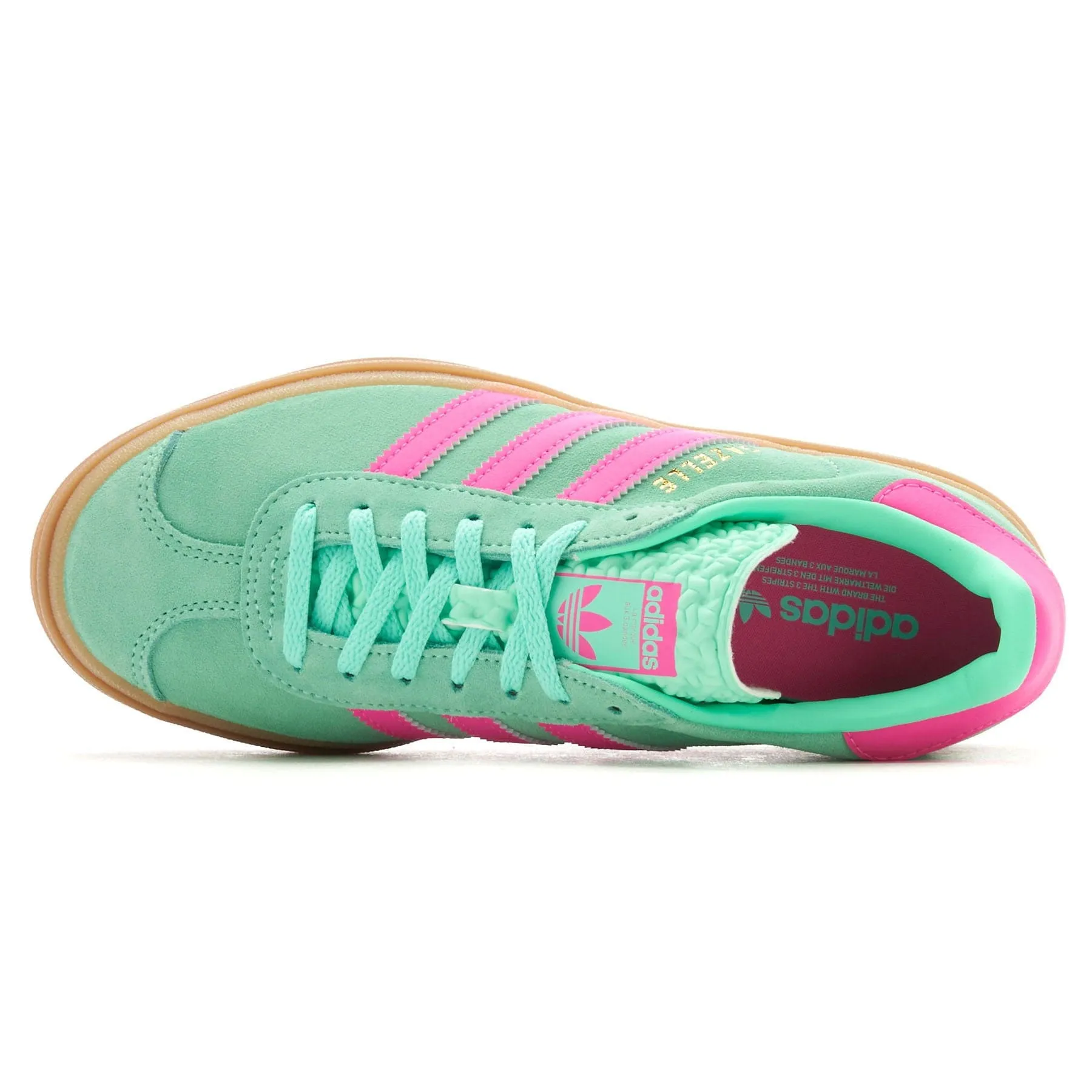 Adidas Gazelle Bold Wmns 'Pulse Mint Screaming Pink'