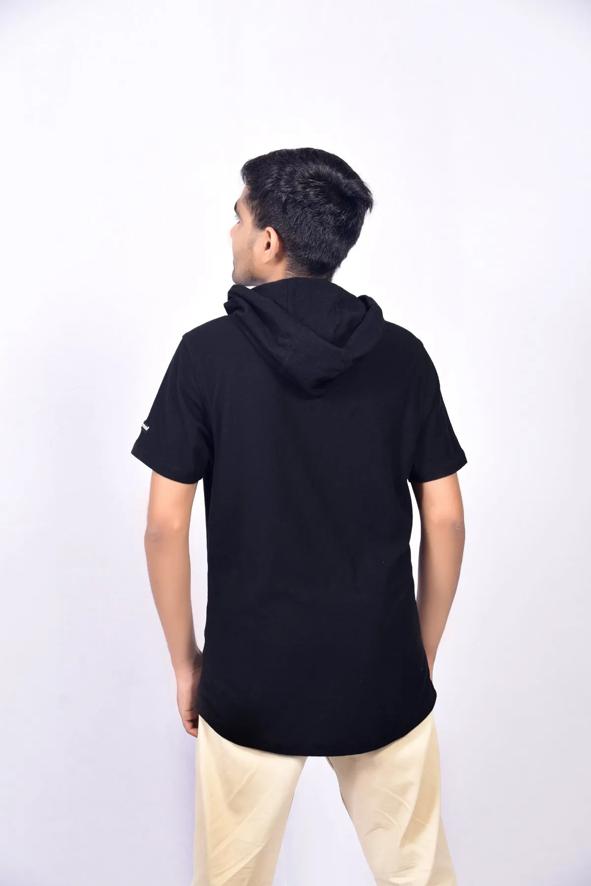 Attiren Cotton Hooded T-Shirt