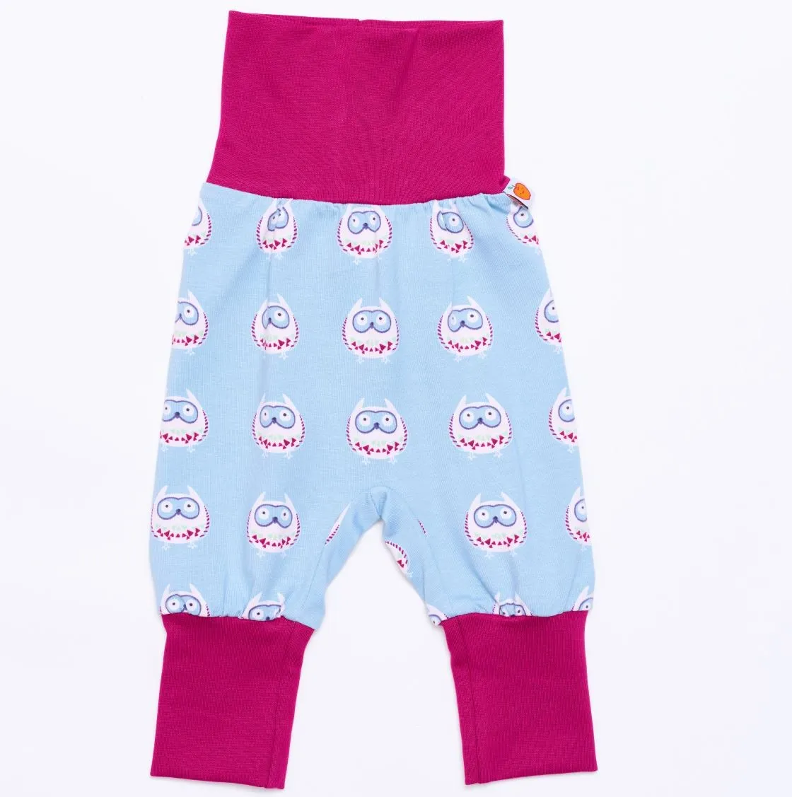 Baby jersey pants "Owls nest"