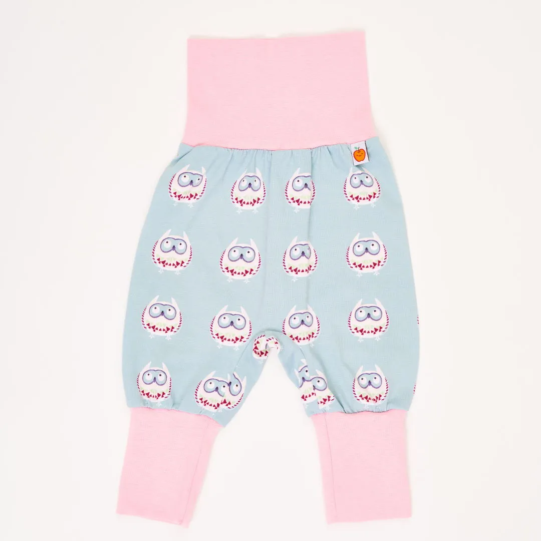 Baby jersey pants "Owls nest"