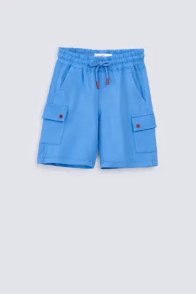 BOYS KNIT CARGO SHORTS