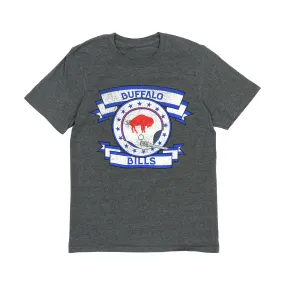 Buffalo Bills Heritage Steel Gray Short Sleeve Shirt