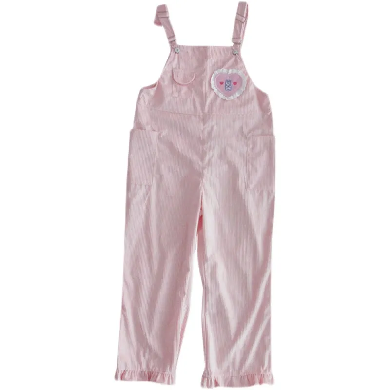 Bunny Corduroy Overalls AD210237