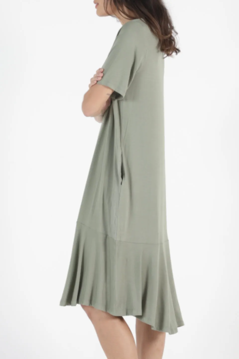 Camden SS Avocado Midi Dress