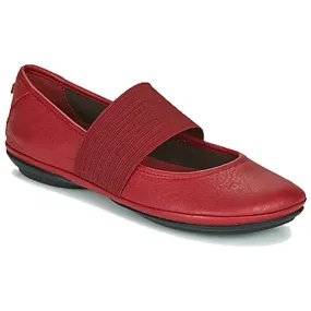 Camper Women's Right Nina Ballerina Red Leather