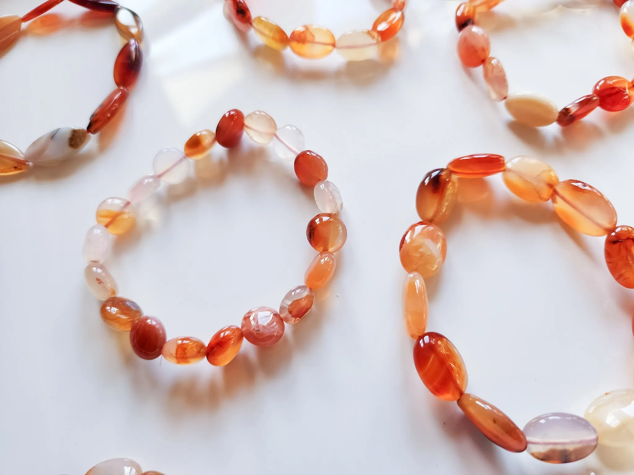 Carnelian Nugget Bracelet