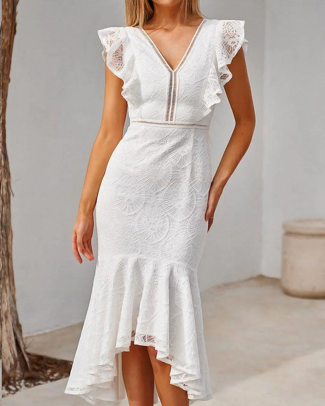 Chantelle Dress - White