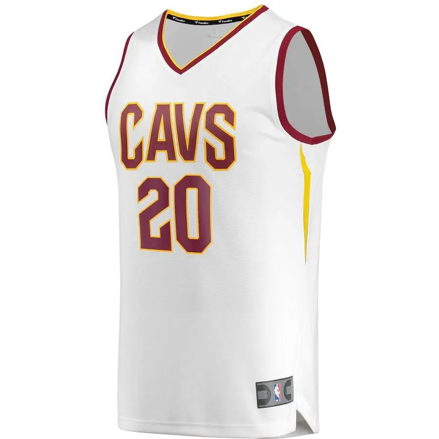 Cleveland Cavaliers Brandon Knight Fanatics Branded Replica Fast Break Player Association Jersey Kids - White | Ireland P7881Q8