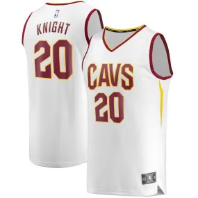 Cleveland Cavaliers Brandon Knight Fanatics Branded Replica Fast Break Player Association Jersey Kids - White | Ireland P7881Q8