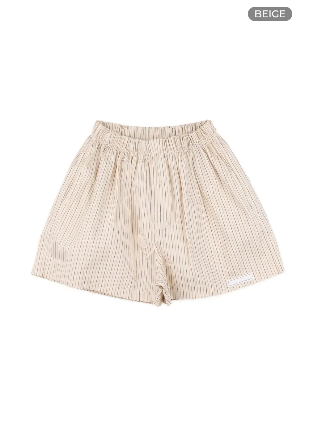 Cotton Soft Striped Shorts OM418