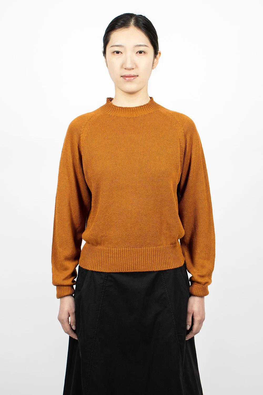 Crew Neck Resin Linen/Cotton