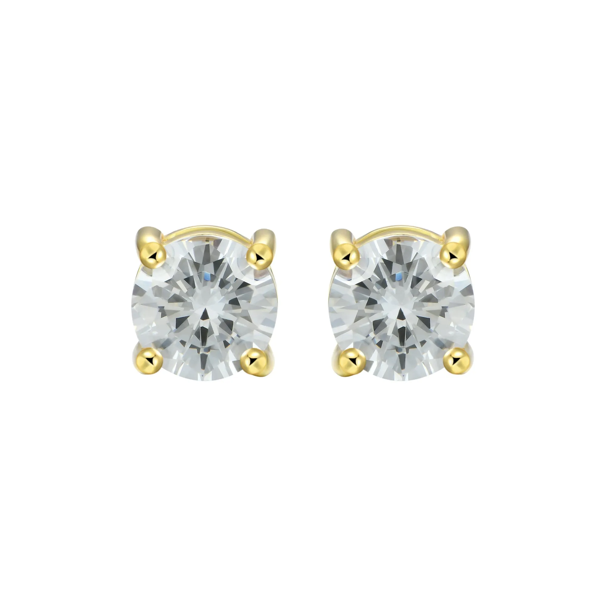 Custom Classic Moissanite Stud Earring