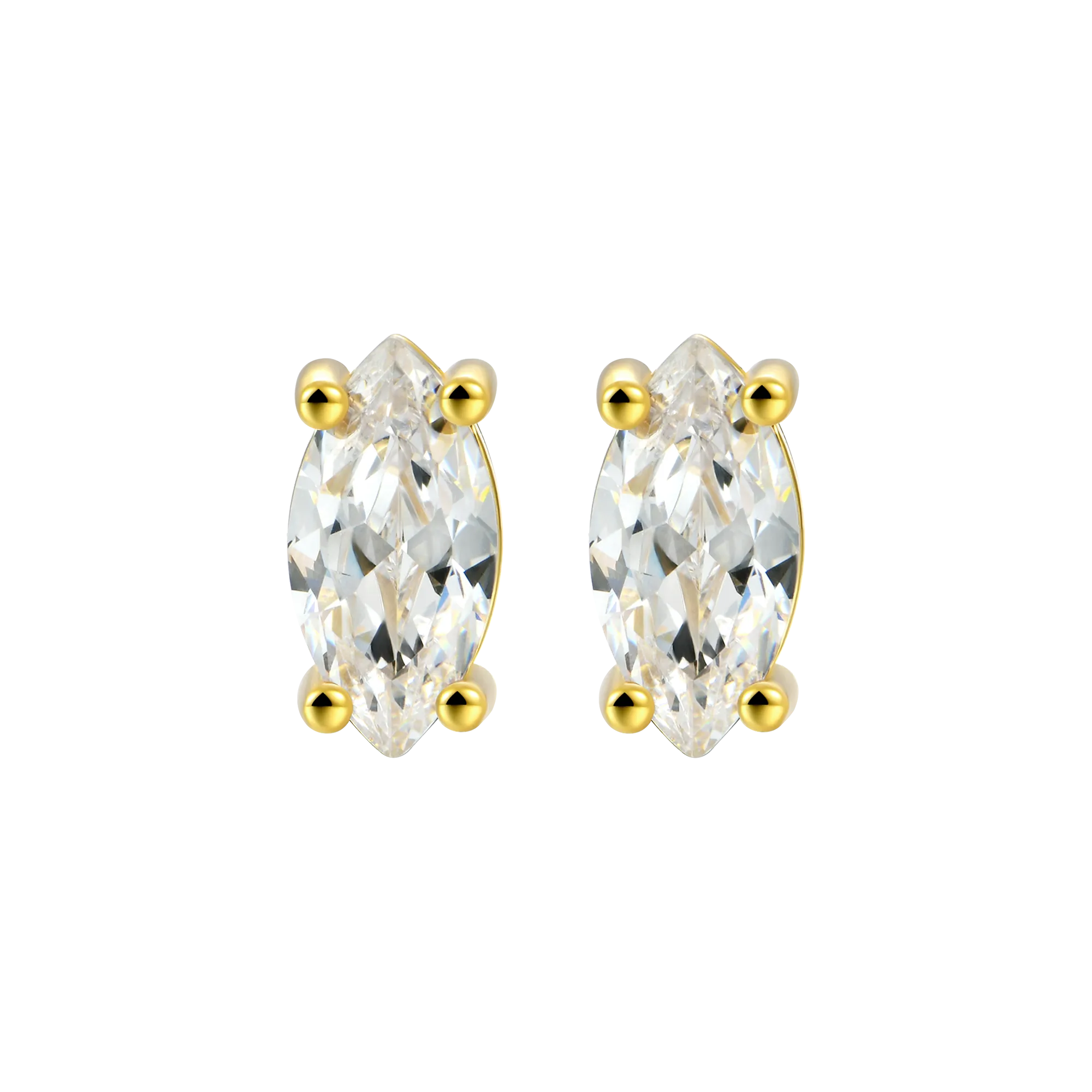 Custom Classic Moissanite Stud Earring