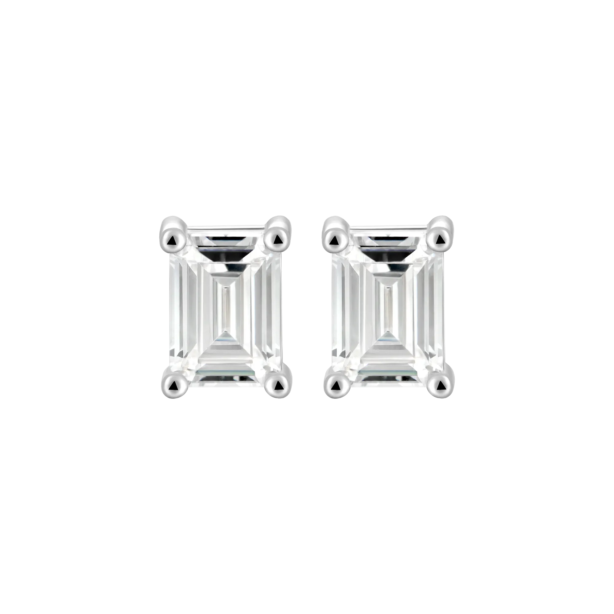 Custom Classic Moissanite Stud Earring