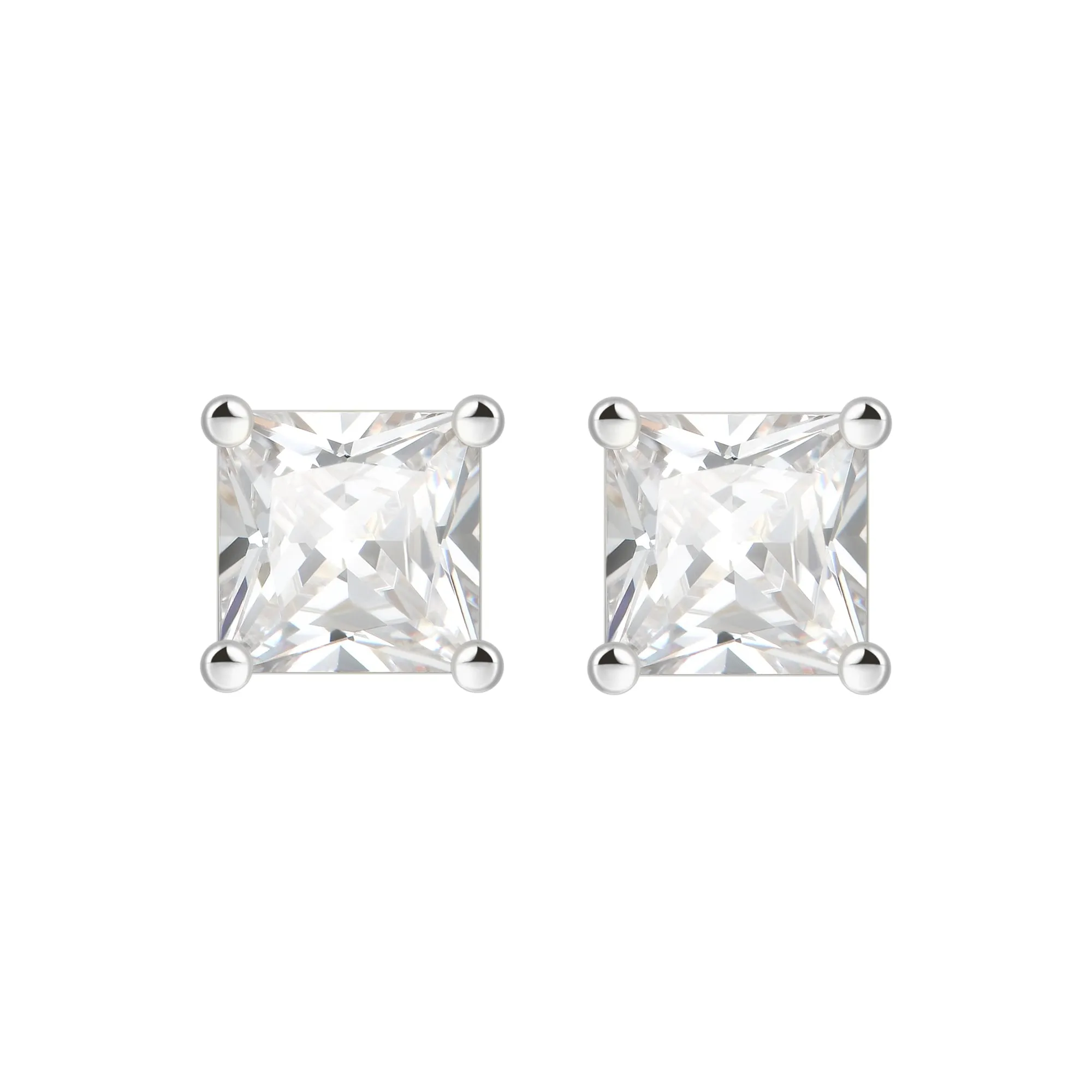 Custom Classic Moissanite Stud Earring