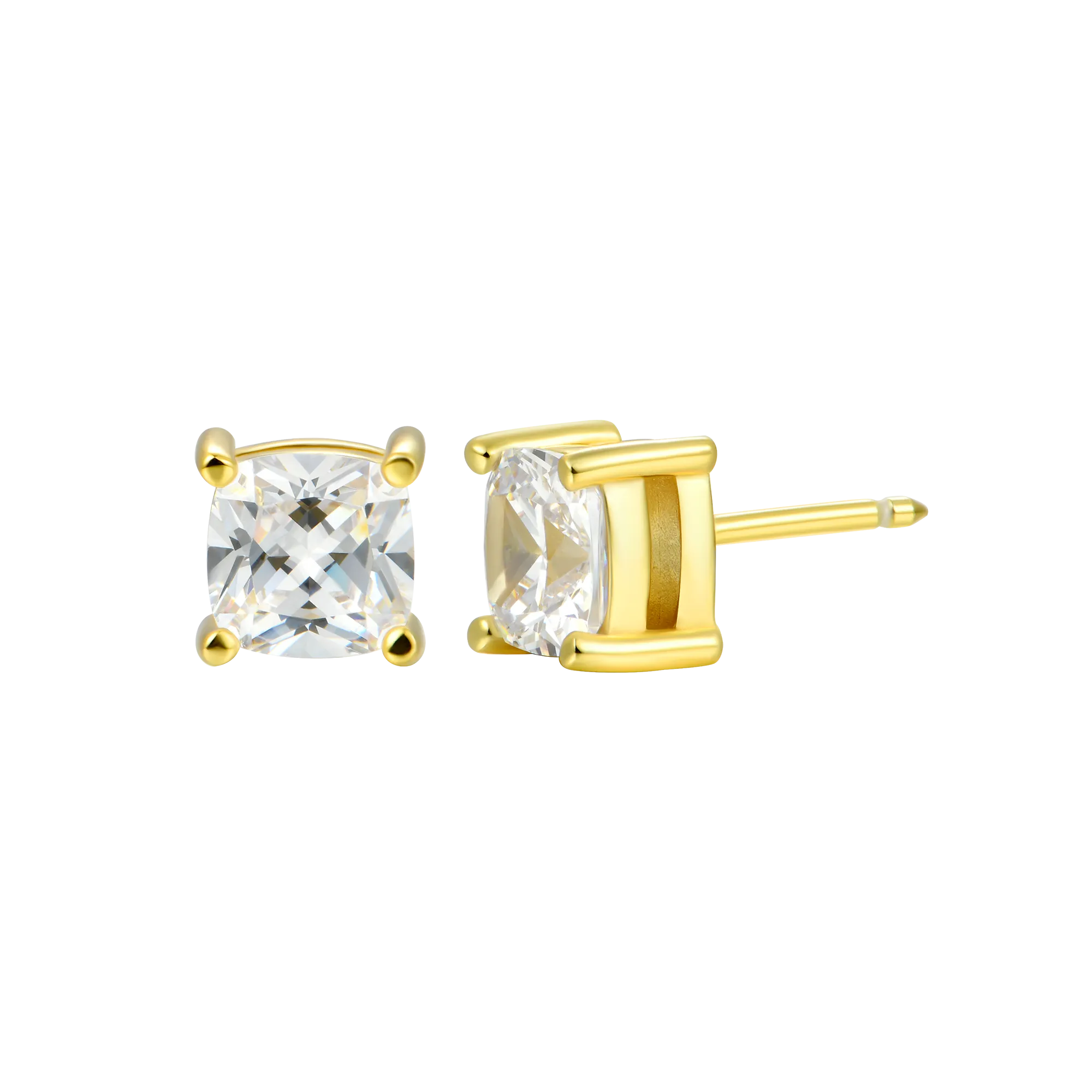 Custom Classic Moissanite Stud Earring