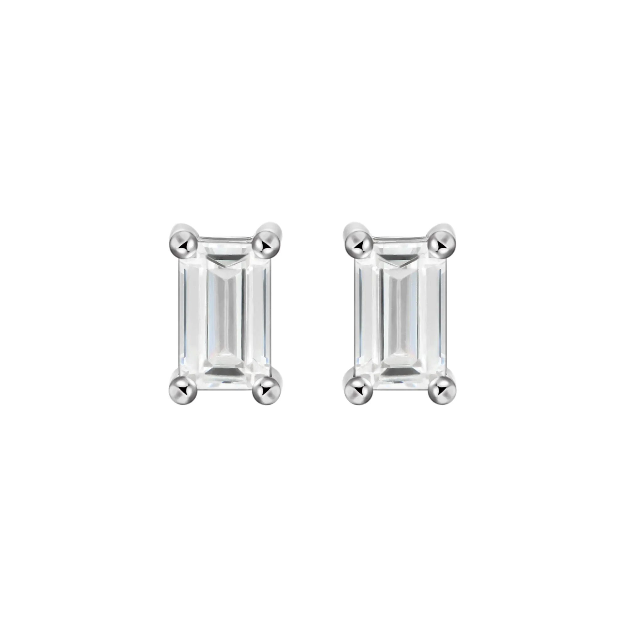 Custom Classic Moissanite Stud Earring