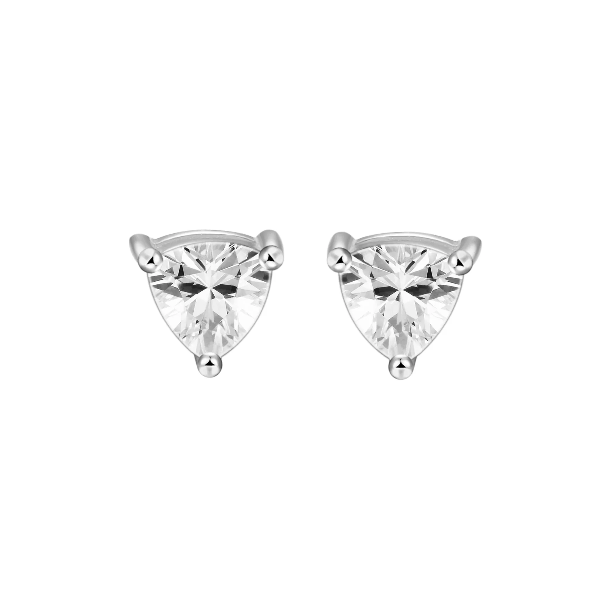 Custom Classic Moissanite Stud Earring