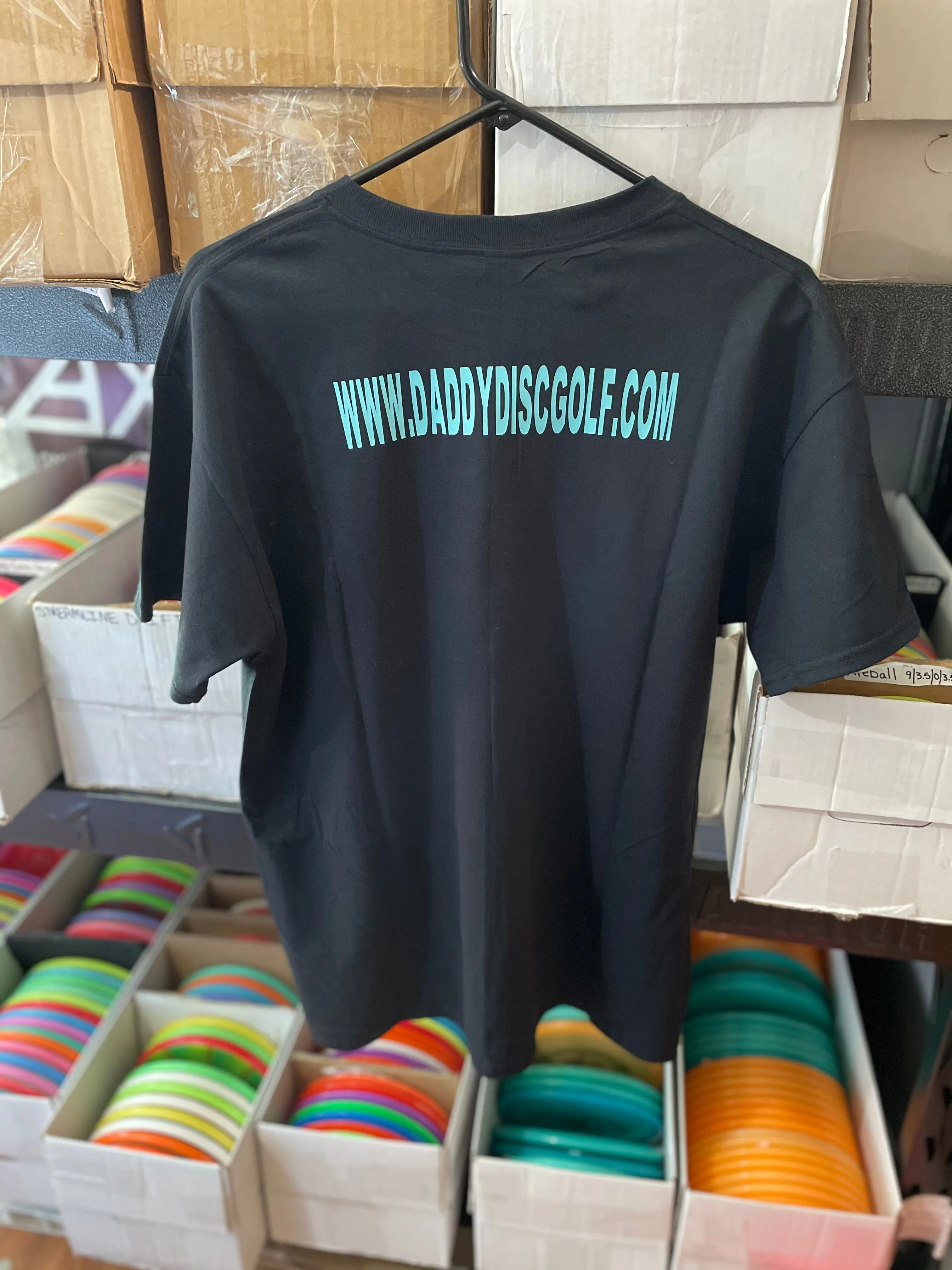 Daddy Disc Golf Custom Cotton T-Shirt