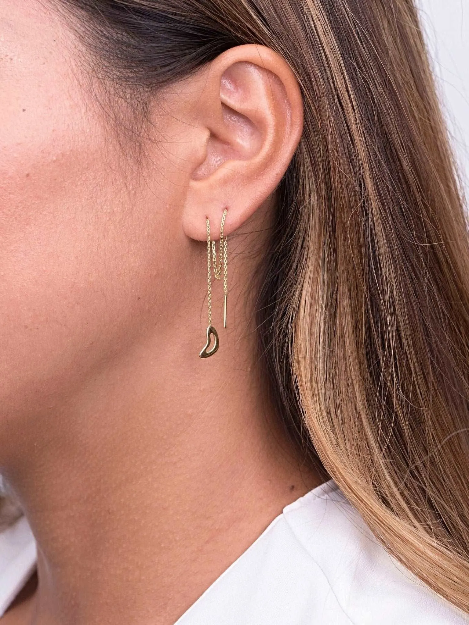 Debra Heart Drop Earrings