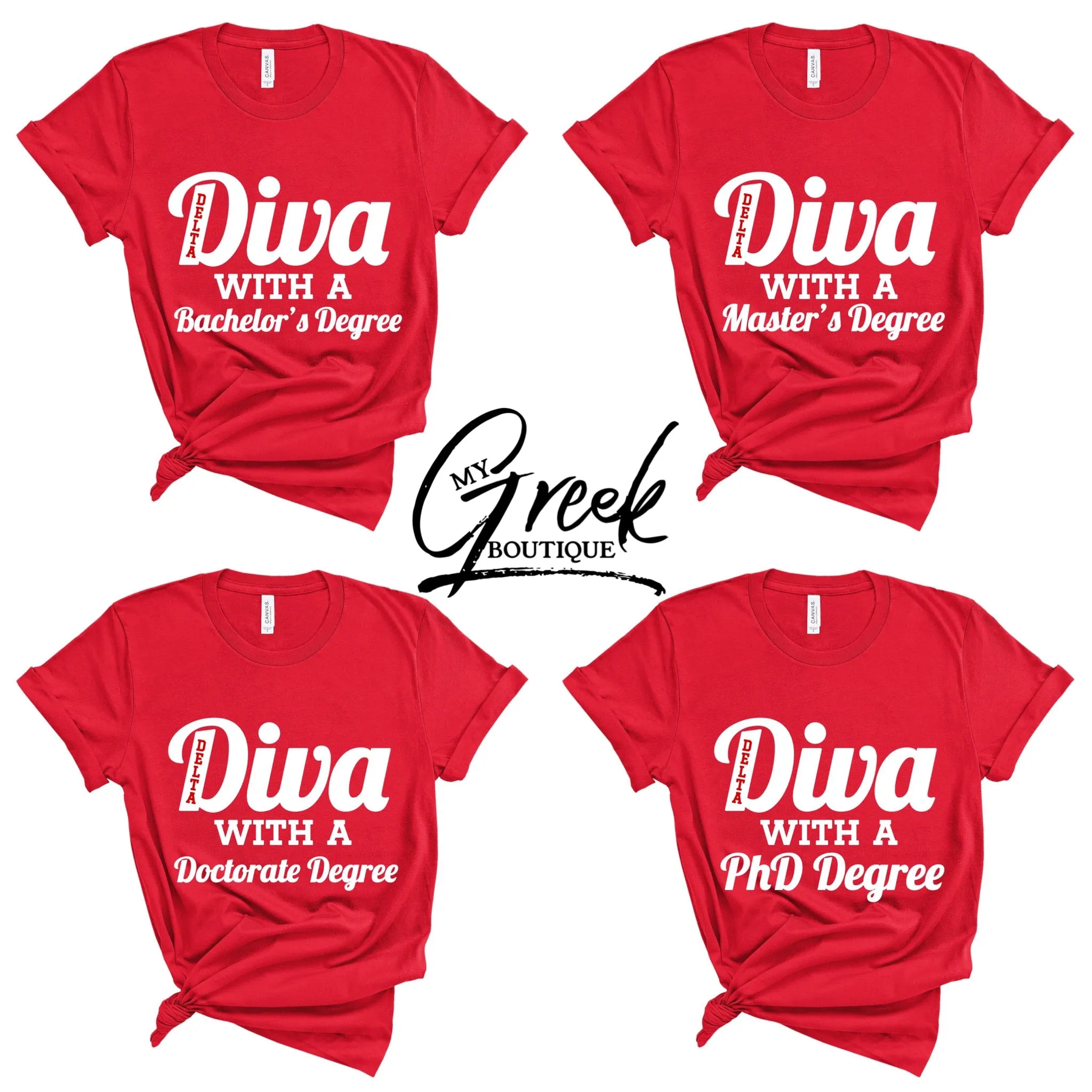 Delta Diva Custom Degree T-Shirt