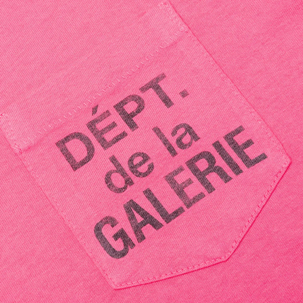 Dept De La Galerie L/S Tee - Salmon