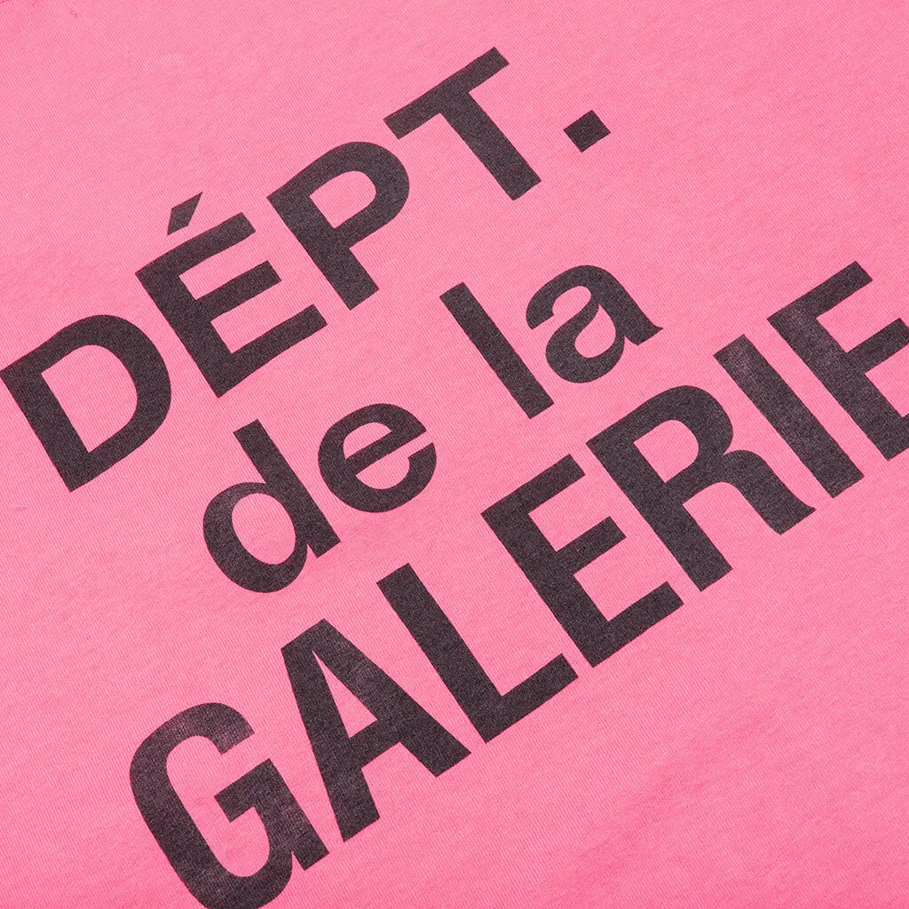 Dept De La Galerie L/S Tee - Salmon