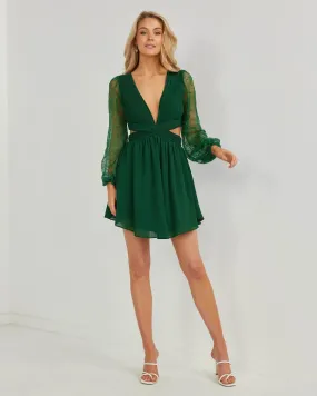 Everleigh Dress-Green