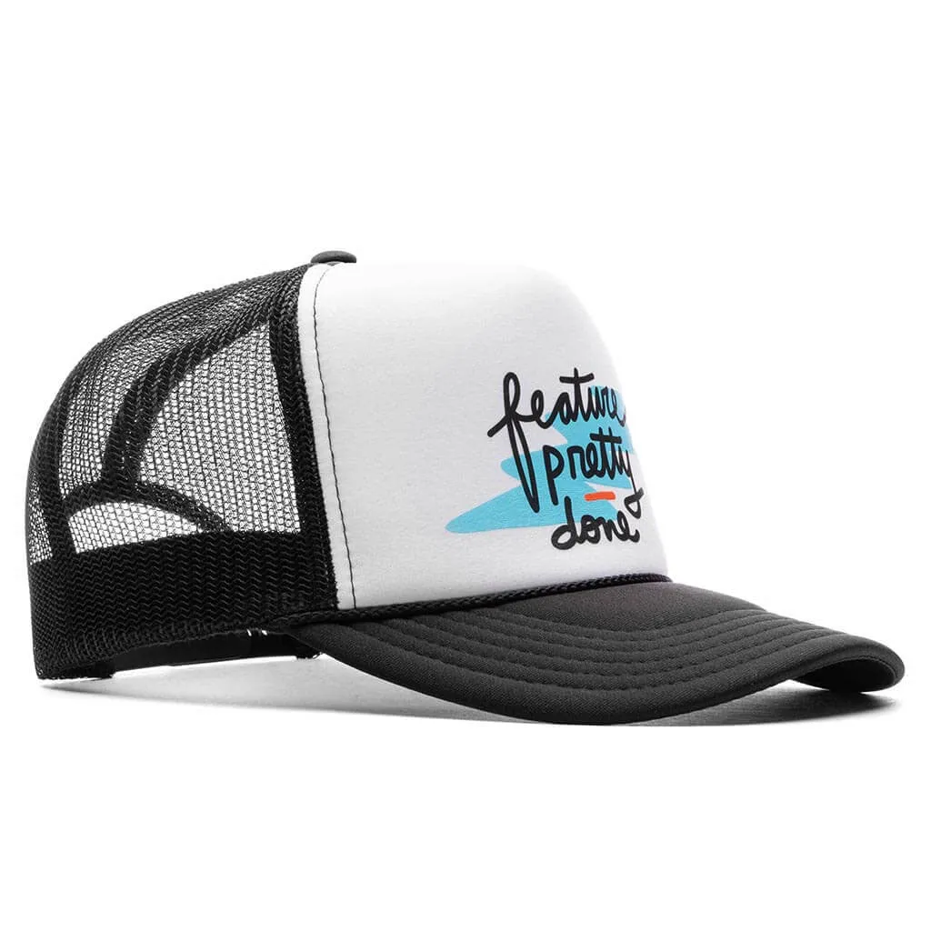 Feature x Pretty Done Lightning Trucker - Black/White