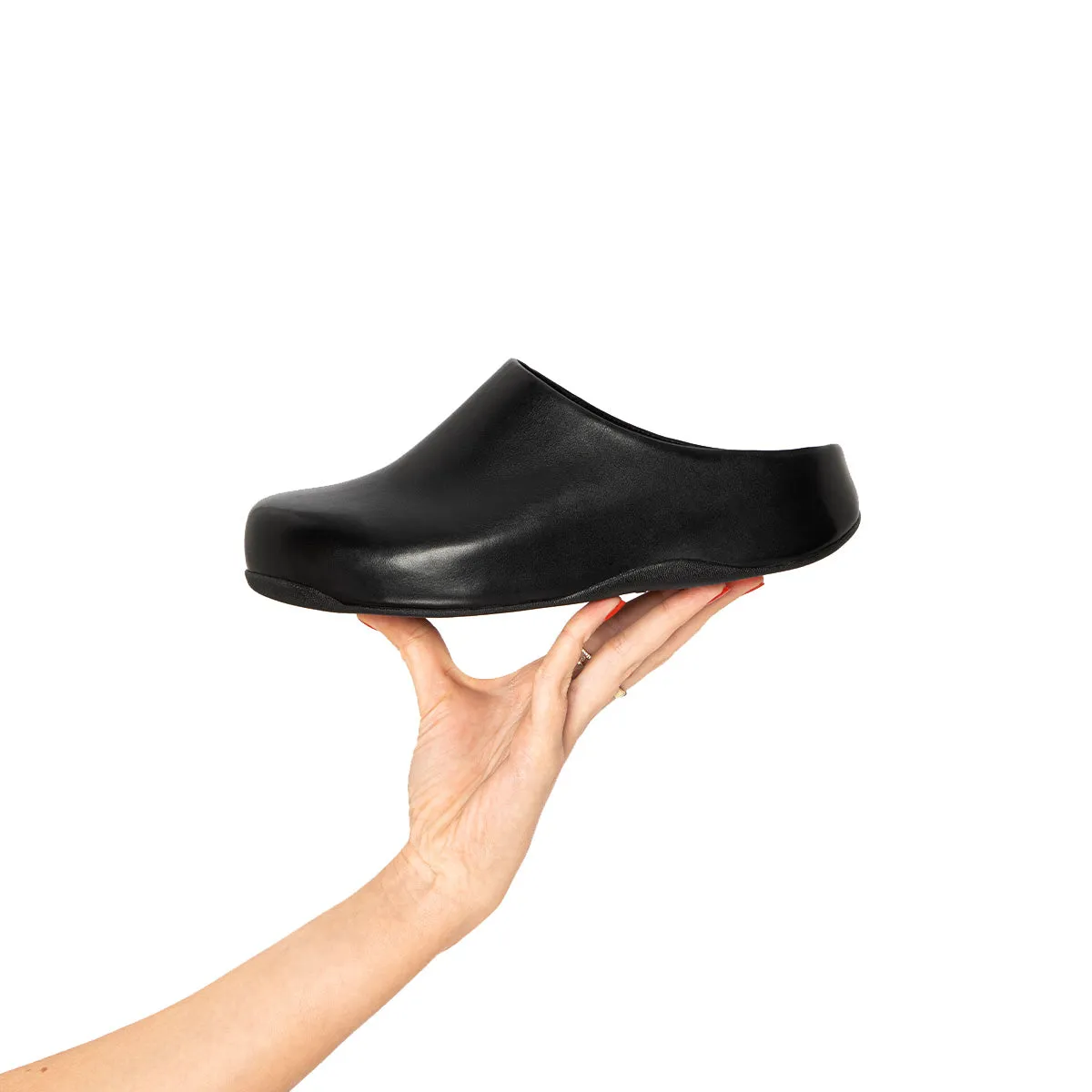 Fit-Flop Shuv Black Leather Women      