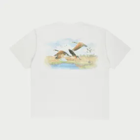 Flying Geese Pocket Tee (White)