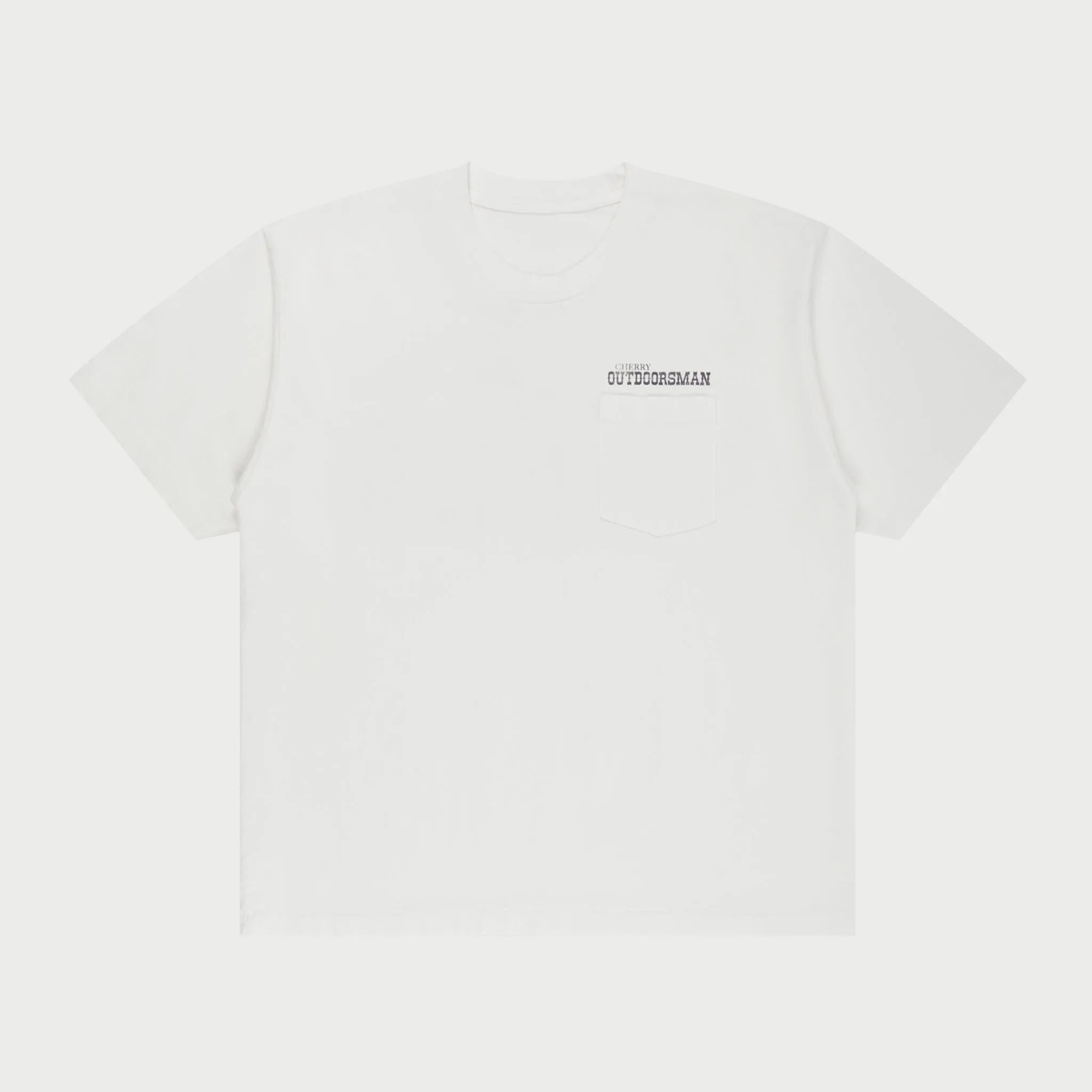 Flying Geese Pocket Tee (White)