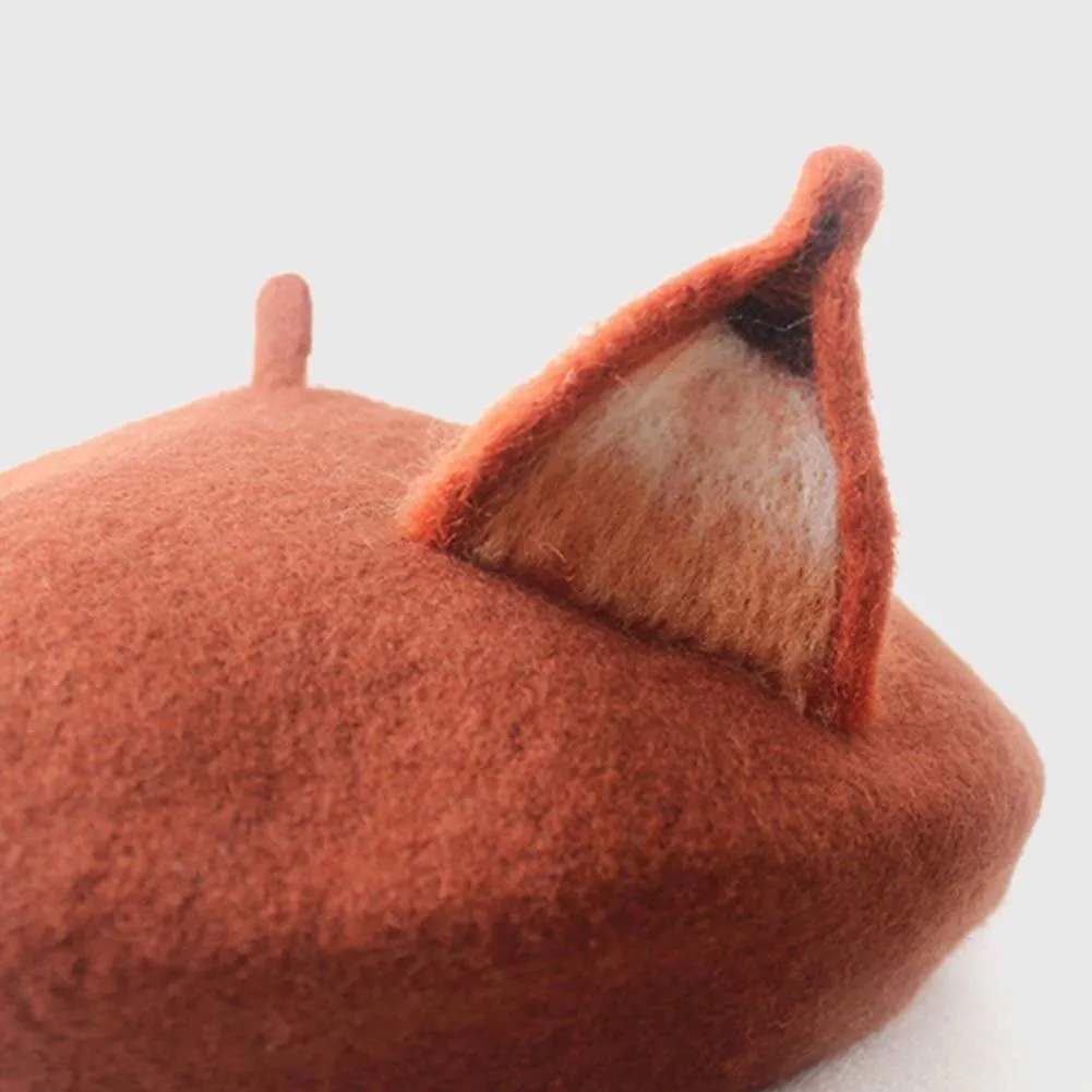 Fox Ears Beret