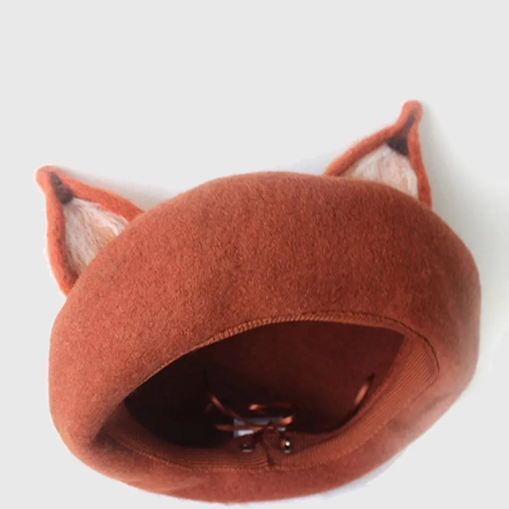 Fox Ears Beret