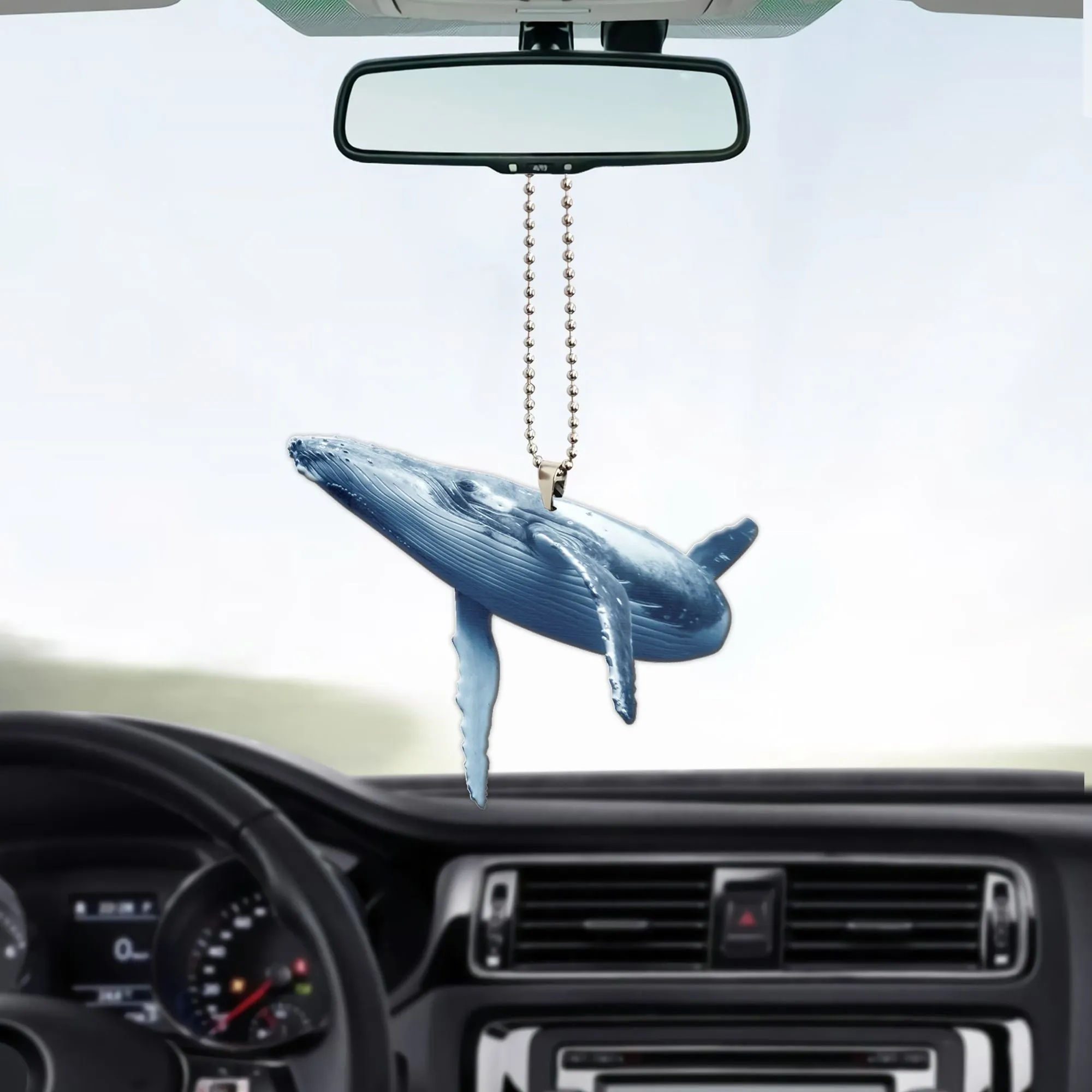 Gearhuman 3D Blue Whale Car Hanging