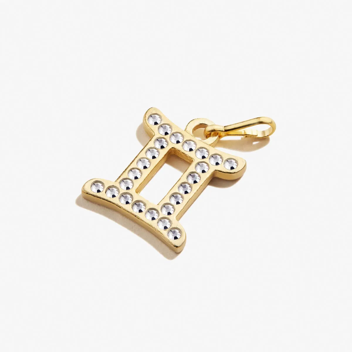 Gemini Zodiac Pavé Crystal Charm