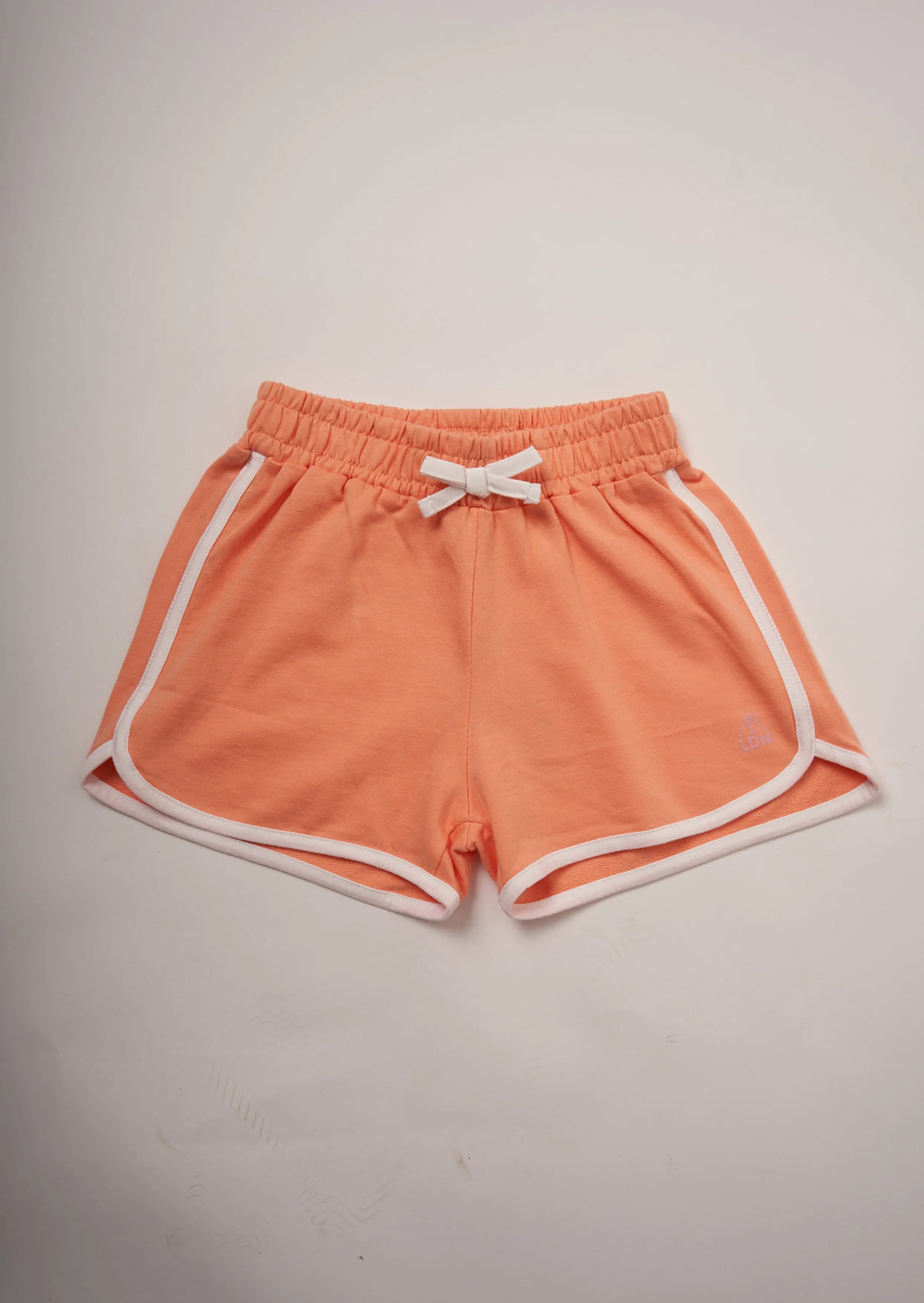 Girls Cotton Pink Sporty Shorts