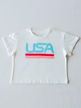 Graphic Tee - USA White