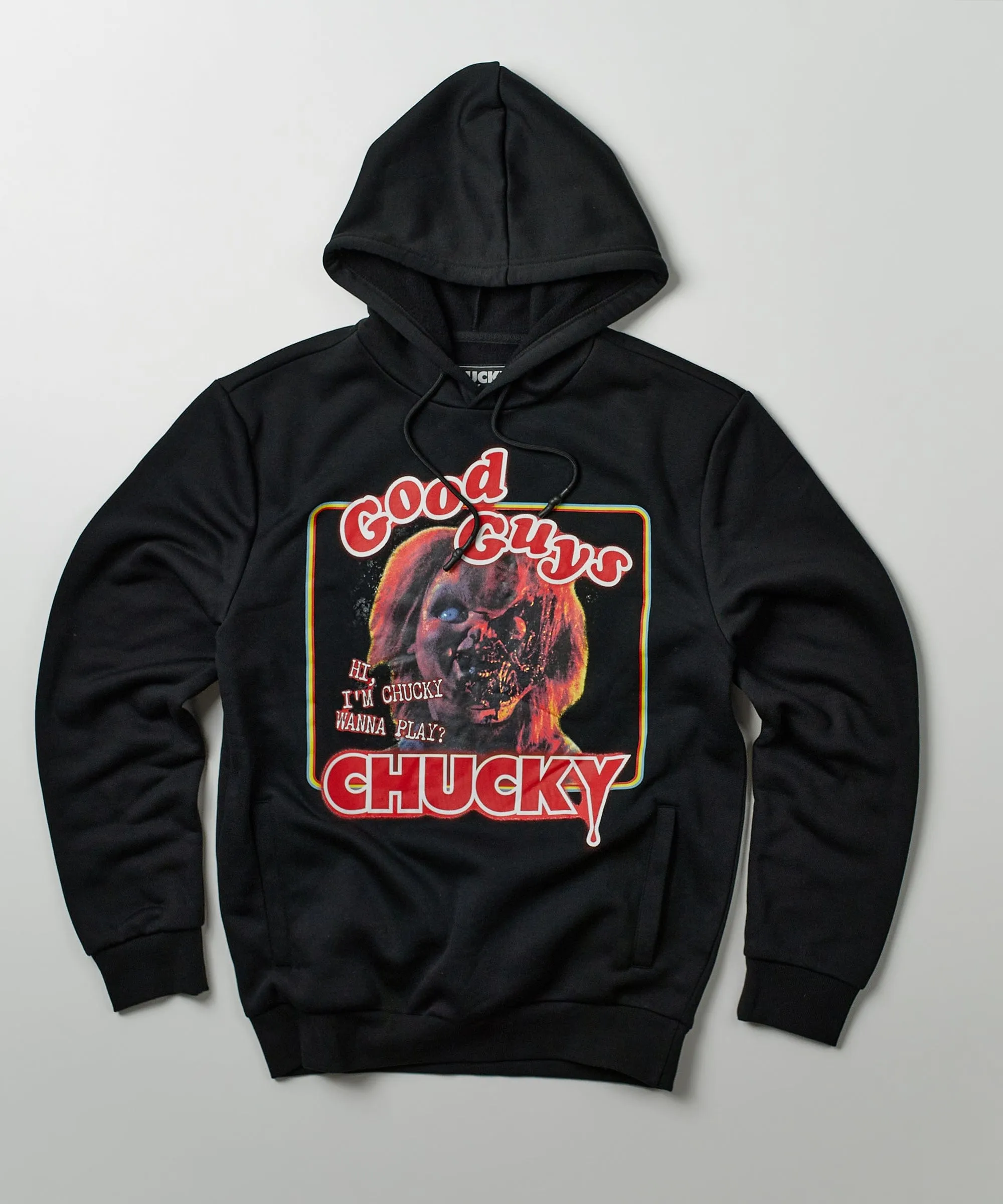 Hi I'm Chucky Graphic Print Hoodie