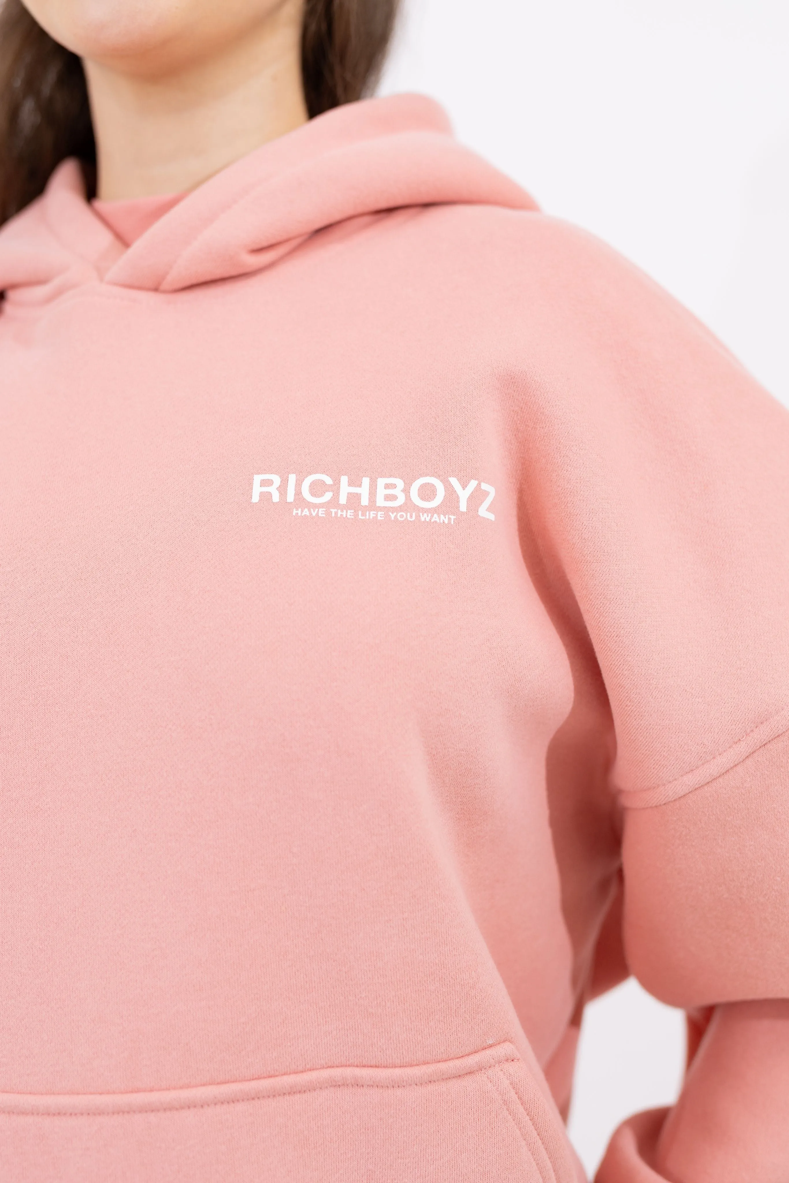 HOODIE - PASTEL PINK