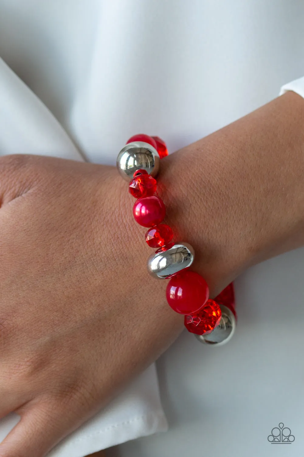 Ice Ice-Breaker Red-Bracelet