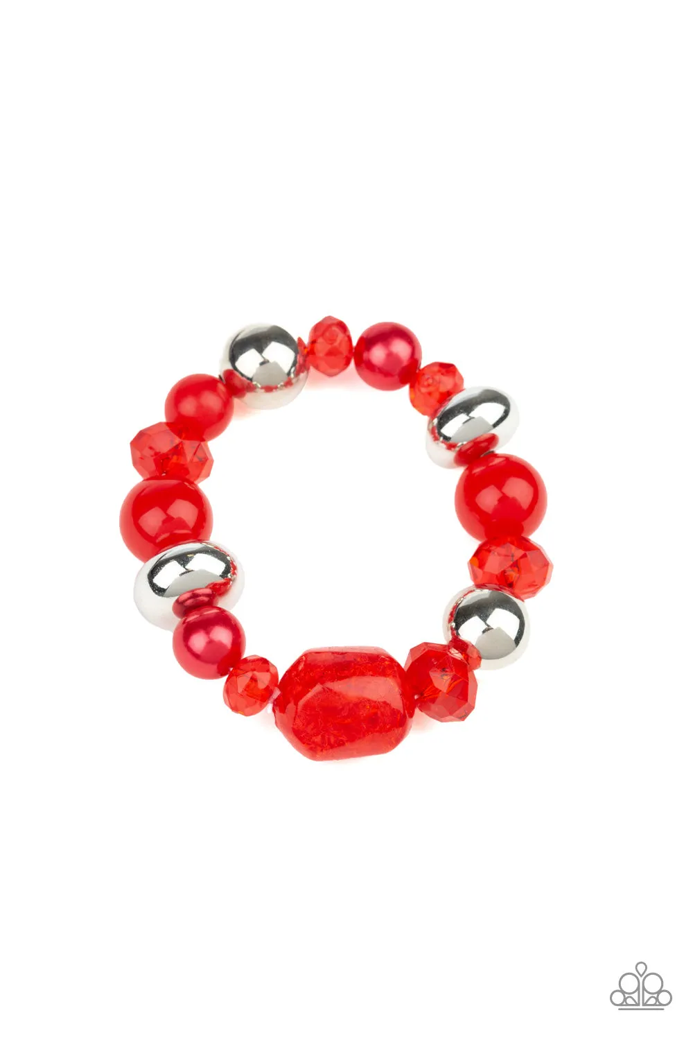 Ice Ice-Breaker Red-Bracelet